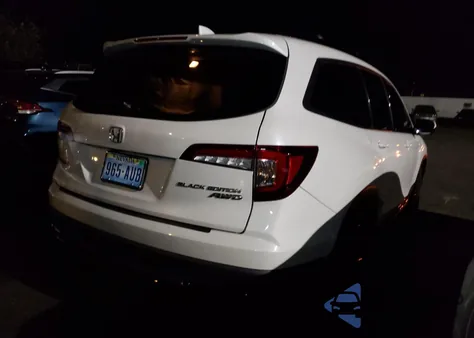 2021 Honda Pilot Blac из США, поврежденный, VIN 015816